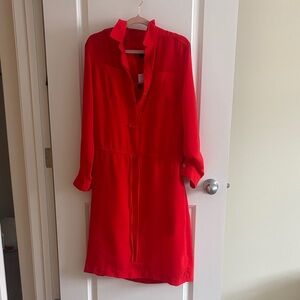 Elegant Red Women's Dress